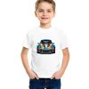 Kids tshirt white 911 V Psychedelických Barvách