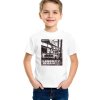 Kids tshirt white Liberty Walk Ferrari, japonský retro