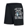 Woman shorts black Táta Vždy Přinesl Mléko