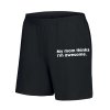 Woman shorts black Máma si myslí, že válím