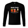 Sweatshirt black Hranolková Daň Pro Tátu