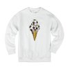 Kids sweatshirt white Sladká Fotbalová Zmrzlinová Mánie