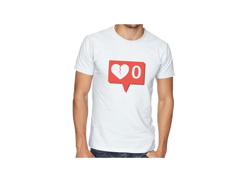 Pánské tričko Žádné notifikace instagram