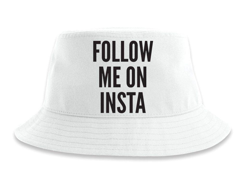 Klobúčik Sleduj ma na instagrame