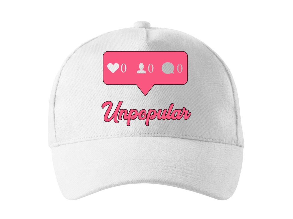 Šiltovka Nepopulárny instagram