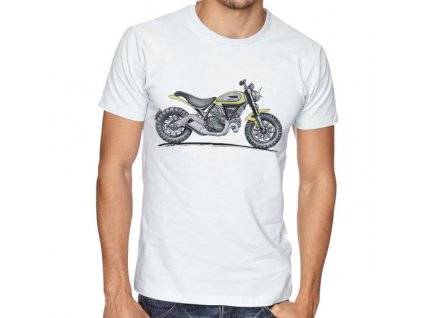 Pánské tričko Ducati motorka