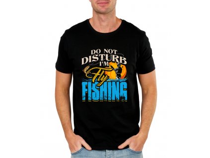pánské tričko nevyrušuj rybařím