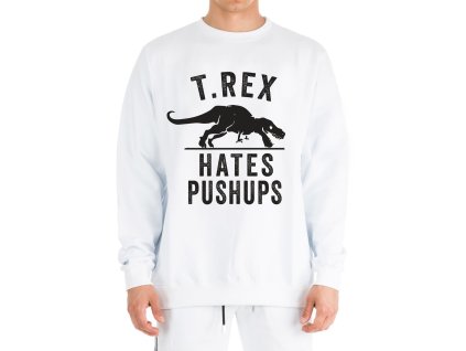 Mikina Tyranosaurus nesnáší kliky
