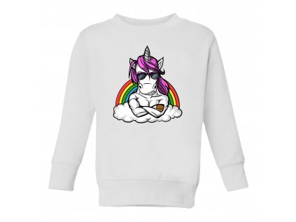 Dětská mikina Unicorn kulturista