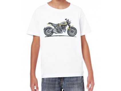Dětské tričko Ducati motorka