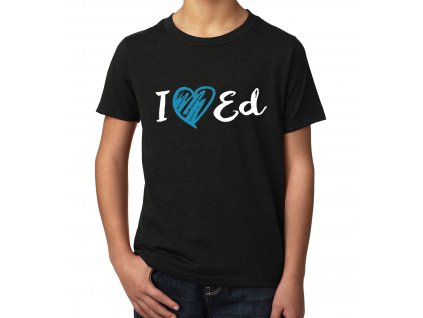 Dětské tričko I love Ed Sheeran