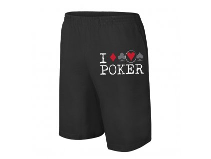 šortky Miluji Poker