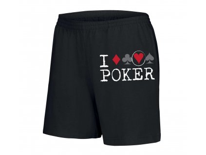 dámské šortky Miluji Poker