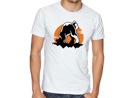 pánské bílé tričko Rampage Gorilla