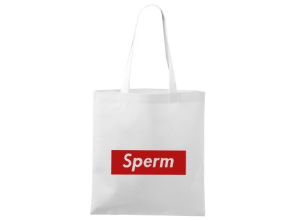 Nákupná taška Sperm paródia Supreme
