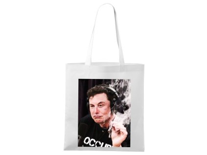 Nákupná taška Elon Musk Marihuana