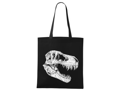 Nákupná taška T-rex Lebka