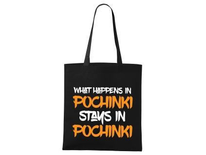 Nákupná taška Čo sa stane v Pochinki, zostane v Pochinki PUBG