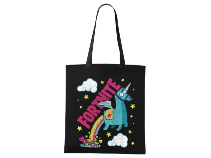 Nákupná taška Fortnite Unicorn Dúha