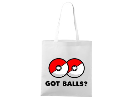 Nákupná taška Pokemon GO - Máš Guľa