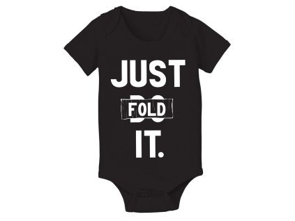 Detské body Poker - Just Fold It