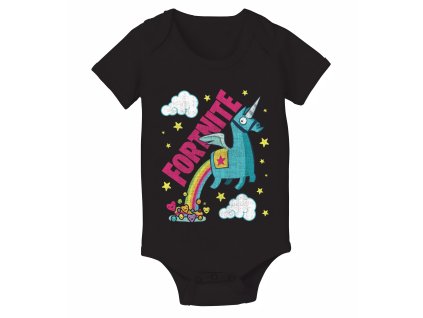 Detské body Fortnite Unicorn Dúha