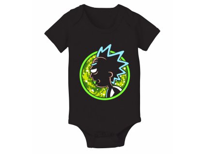 Detské body Rick And Morty - Crazy Rick