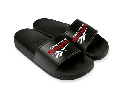 Šľapky Reason Paródia Reebok (Veľkosť 28)