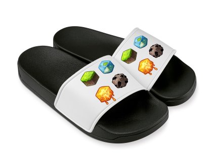 Šľapky Minecraft kocky (Veľkosť 28)