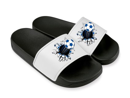 Šľapky Futbalová lopta 3D (Veľkosť 28)