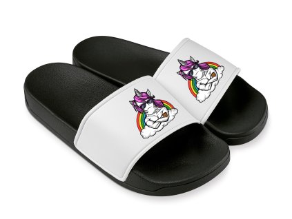 Šľapky Unicorn kulturista (Veľkosť 28)