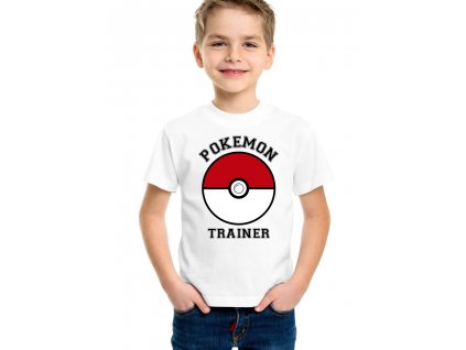 pokemon detske tricko trener