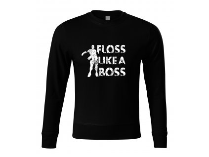 Mikina bez kapuce Fortnite floss like a boss