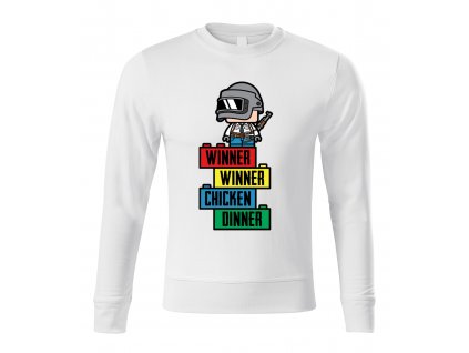 mikina bez kapuce PUBG lego kostky