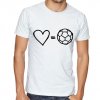 Pánské tričko Láska k fotbalu