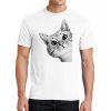 Pánské tričko Zvědavá kočička