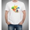 pánské bílé tričko Pokemon pikachu