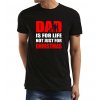 Pánské tričko pro tatínka táta na celý život, ne jen na vánoce