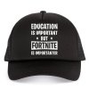 Detská šiltovka Vzdelanie je dôležité, ale Fortnite je dôležitejšie