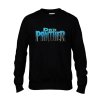 Mikina bez kapuce black dad panther