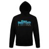 Mikina s kapuci black dad panther