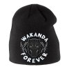 Detská zimná čiapka Black panther - Wakanda Navždy