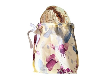 Voskovaný Pytlík - Nepytlík® - Na chléb, zeleninu, ovoce, sýry - Magnolie 30x32cm