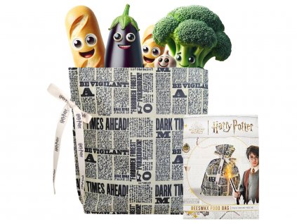 EXKLUZIVNÍ POHÁDKOVÁ SADA Voskovaných Ubrousků a Pytlíků®  - 12 ks - Harry Potter, Přátelé, Rick&Morty