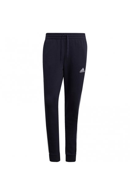 Pánske nohavice Adidas Essentials Fleece Tapered Cuff, tmavomodré GK8823