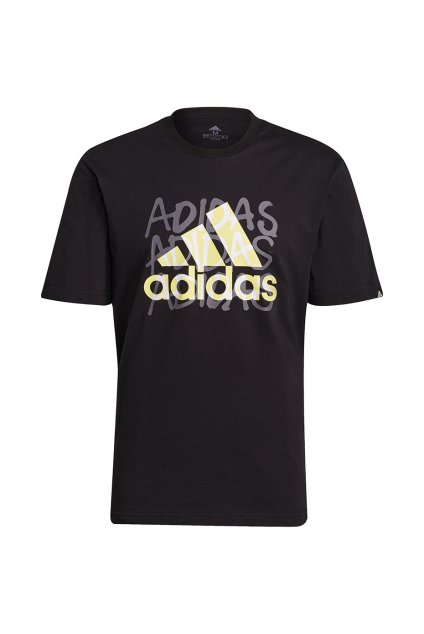 Pánske tričko adidas Overspray Graphic čierne GS6318