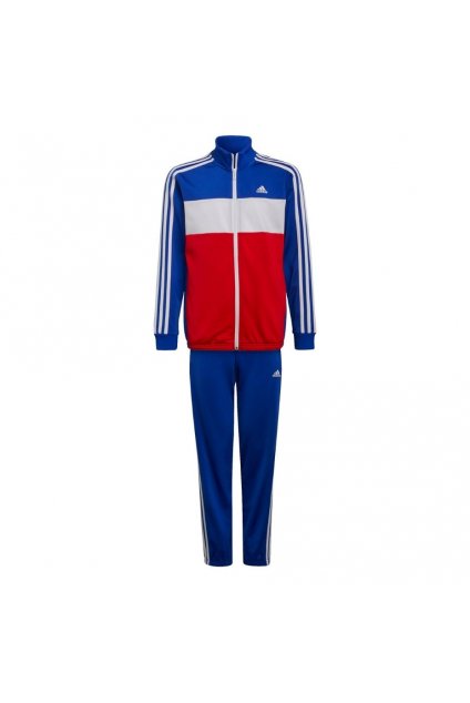 Detská súprava adidas Essentials Tiberio Tracksuit modro-červená GS0185