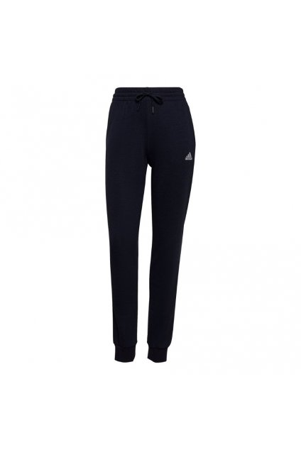 Dámske nohavice Adidas Essentials French Terry Logo Pants tmavomodré H07857