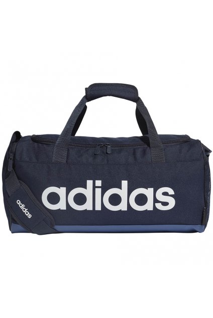 Taška Adidas Linear Duffle S modrá FM6745
