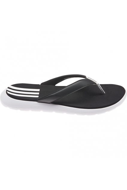 Dámske žabky Adidas Comfort Flip Flop čierno-biele FY8656